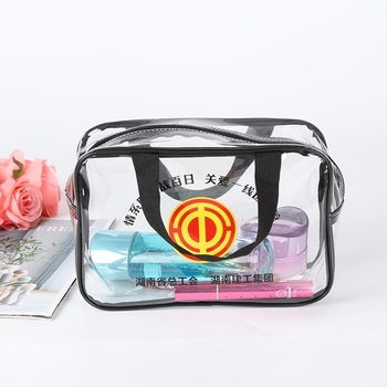 Cool Castle Geantă PVC Portabilă – Pentru depozitare transparentă a cosmeticelor și bijuteriilor, impermeabilă, grosime dublă personalizabilă