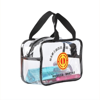 Cool Castle Geantă PVC Portabilă – Pentru depozitare transparentă a cosmeticelor și bijuteriilor, impermeabilă, grosime dublă personalizabilă