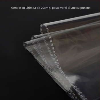 Pungi sigilate autocolante, duble, din plastic transparent, grosime 0,05 mm, logo imprimat, pentru depozitare lenjerie de pat