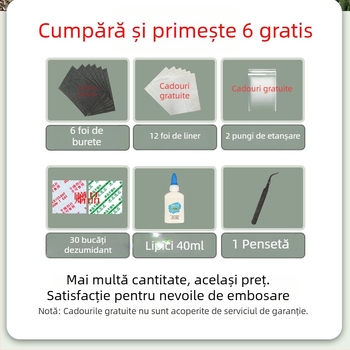 Set de plăci pentru relievi cu tip curea – kit complet pentru flori uscate, include hârtie de căptușire și placă absorbantă, ambalat într-o cutie