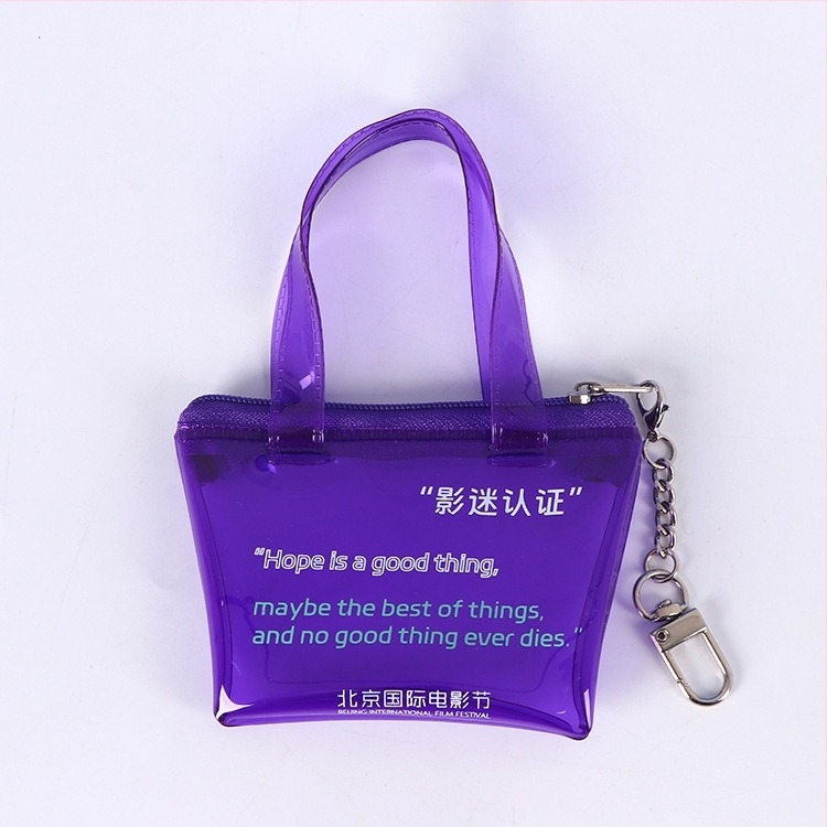 Haoxin pungă PVC cu fermoar pentru ambalare generală, lungime de sigilare personalizabilă