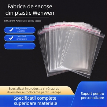 Pungi OPP/PE imprimate personalizate, sigilate, pentru bijuterii, îmbrăcăminte și lenjerie