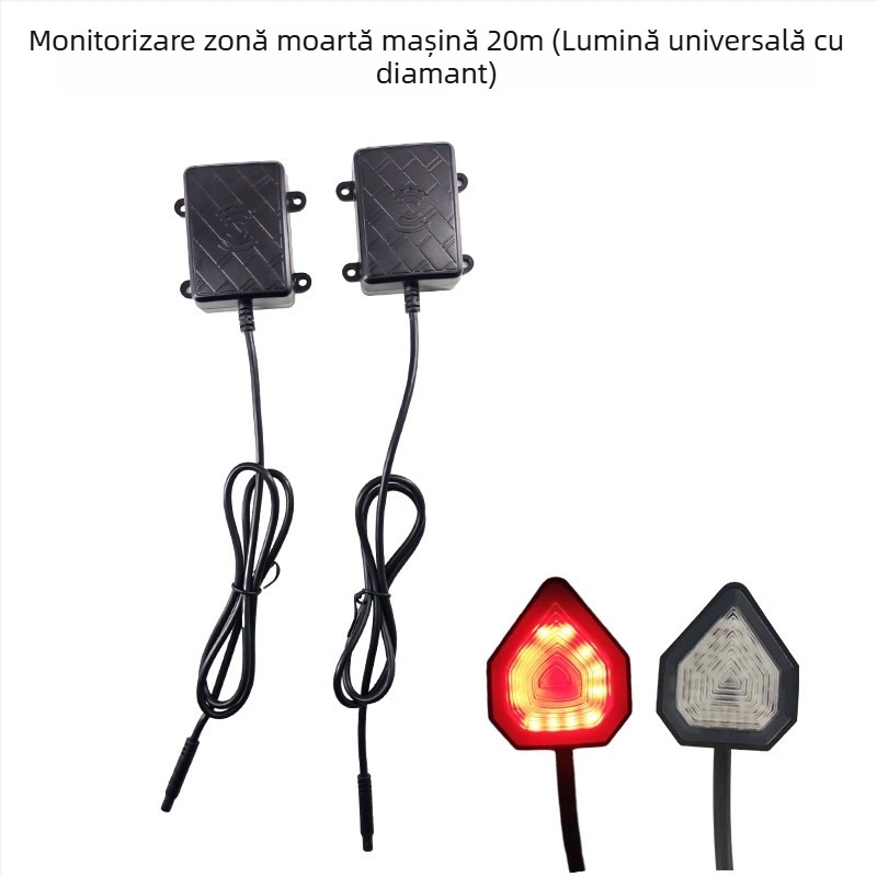 Radar cu unde milimetrice pentru automobile, model 24G-V3, monitorizare BSD a unghiului mort, rază de detecție 20 m, asistență pentru schimbarea benzii și avertizare la mersul înapoi