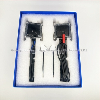 Car View A3S Sistem de monitorizare a unghiurilor moarte cu microunde 2.4GHz, avertizare LED, rază 8–12 m, 12V alimentare, 2 senzori