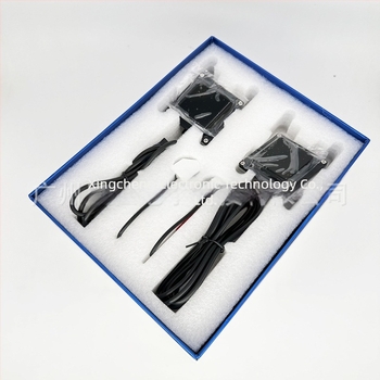 Car View A3S Sistem de monitorizare a unghiurilor moarte cu microunde 2.4GHz, avertizare LED, rază 8–12 m, 12V alimentare, 2 senzori