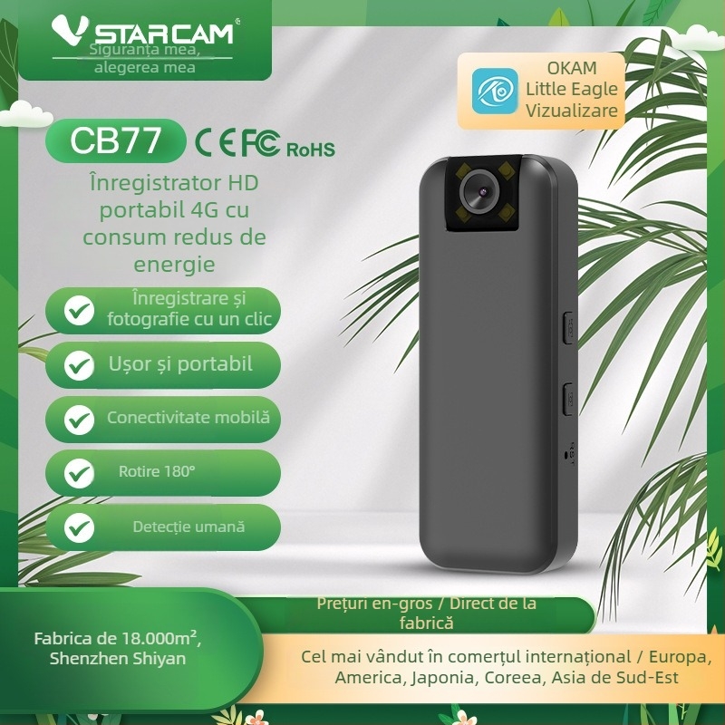 Vistakon CB77/CB77W cap semi-sferic, montaj Snap-on, rotație verticală 180°, rotație orizontală 96°, limită de rotație 180°, pentru uz în birou.