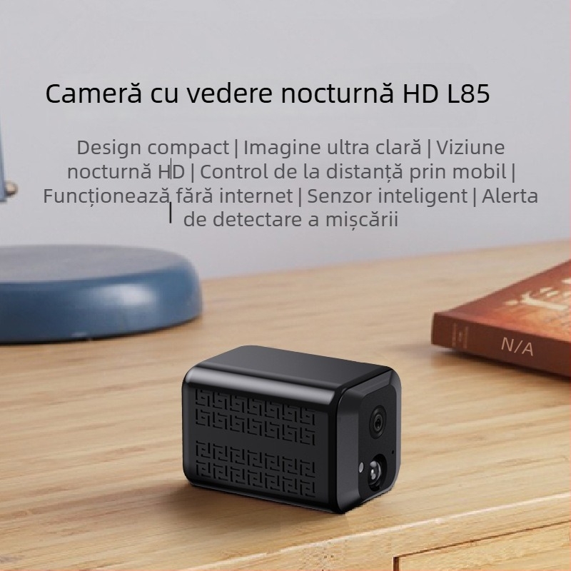 Cameră de securitate wireless 4G pentru casă cu vizualizare la distanță prin telefon, HD vedere de noapte, Wi-Fi, carcasă ABS, alimentare DC5V
