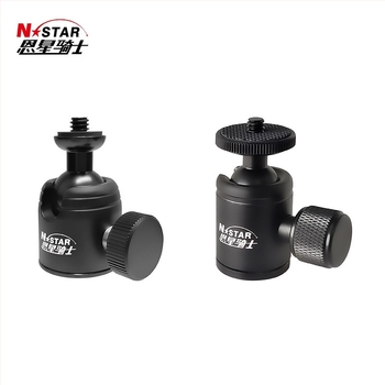 Gimbal pentru cameră cu 3 ventuze - portabil, rotire orizontală de 360°, înclinare verticală de 90°, aliaj de aluminiu, pentru camere mirrorless, iluminare