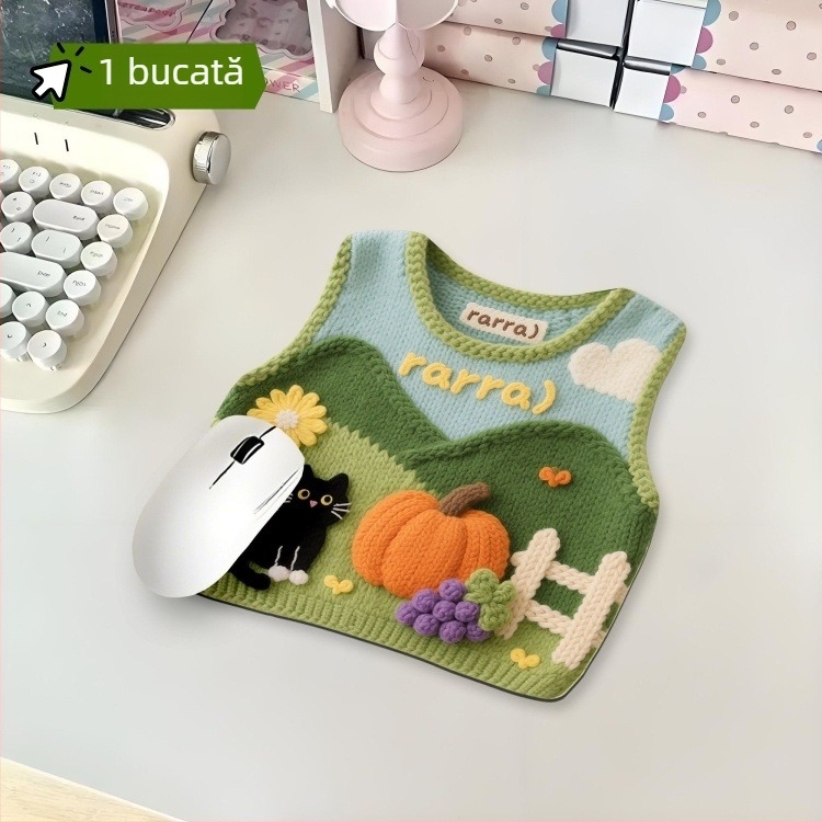 Pad de mouse • Pad din rășină • Față unică • Stil japonez minimalist • Covor de birou