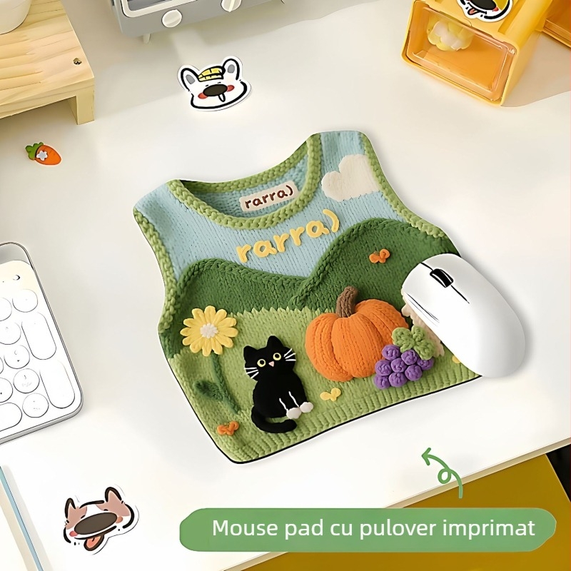 Pad de mouse • Pad din rășină • Față unică • Stil japonez minimalist • Covor de birou