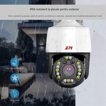 XM Xiongmai Cameră PTZ pentru casă de 3 inch cu POE, interfon ONVIF, cameră de rețea HD