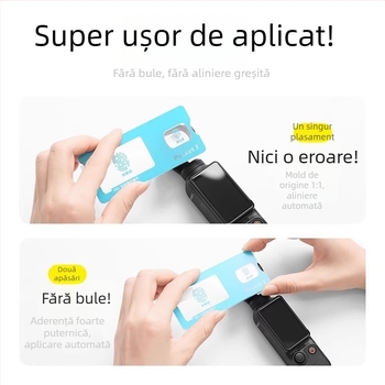 Protecție ecran DJI Pocket 3 – sticlă temperată, film frontal HD, Magic kale