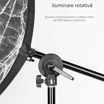 Suport pentru reflectoare din fibră de carbon, braț transversal – Echipament pentru fotografie și transmisiuni live