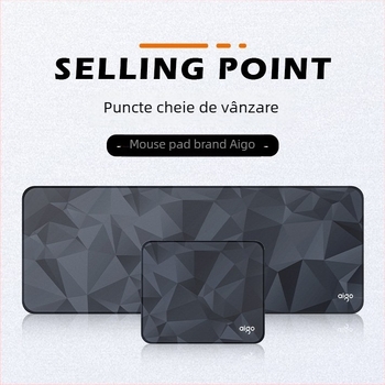 M1 Padă mare pentru mouse, cauciuc natural, funcție calculator, imprimare prin transfer termic