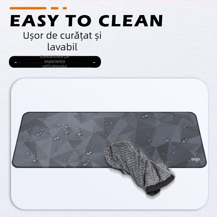 M1 Padă mare pentru mouse, cauciuc natural, funcție calculator, imprimare prin transfer termic