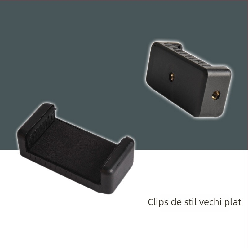 Jingle Chart Suport de masă pentru telefon mobil cu clemă mare pentru filmare orizontală/verticală, din plastic, model 01