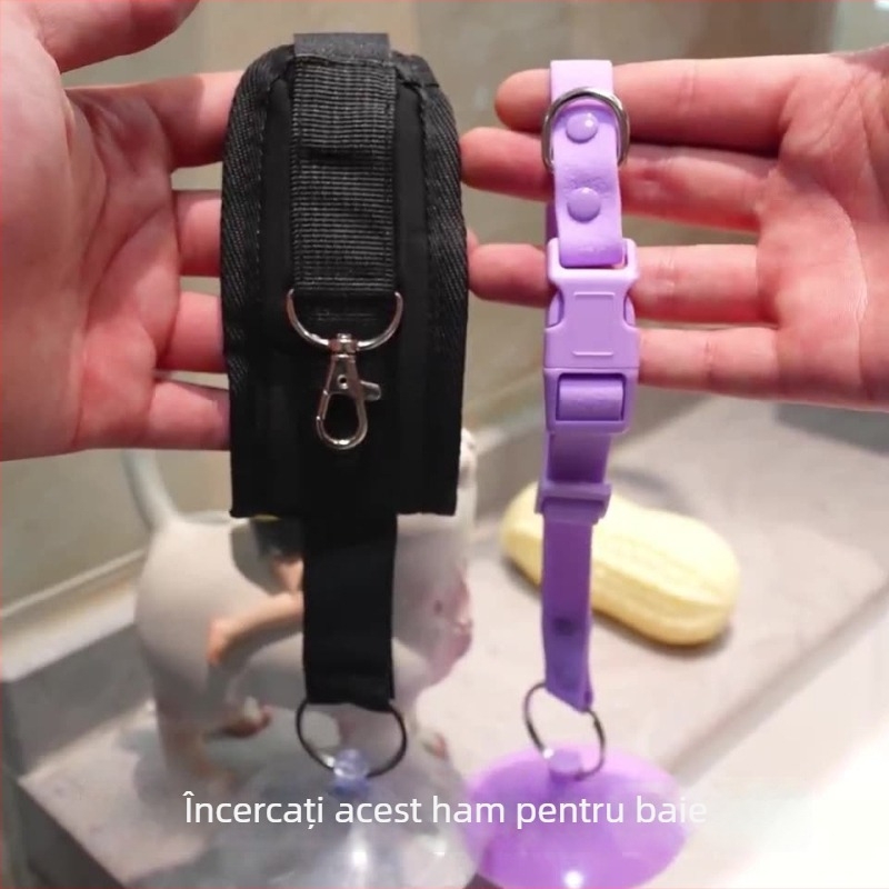 Suport de baie pentru pisici, anti-zgârietură și anti-mișcare, marca Inspector Wang, ambalaj 200, pentru îngrijire și curățare pisici