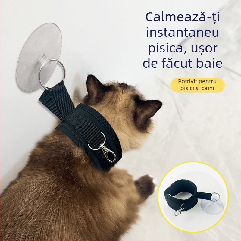 Suport de baie pentru pisici, anti-zgârietură și anti-mișcare, marca Inspector Wang, ambalaj 200, pentru îngrijire și curățare pisici