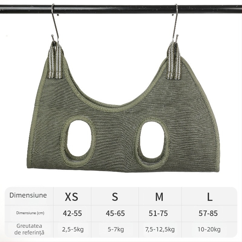 Sac de Spălat Pisici cu Protecție Anti-Zgâriere, Instrument de Baie Multifuncțional pentru Pisicute, Design Fix, Pachet de 100 MR237