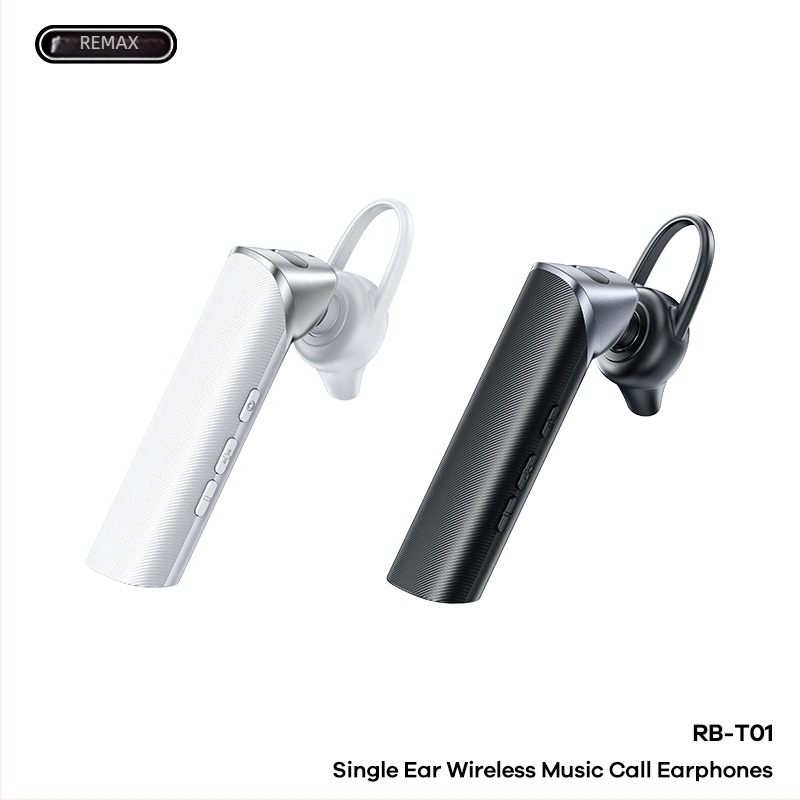 Remax Ruiliang Cască Bluetooth pentru mașină 5.4, hands-free, stereo, rază 10 m, baterie 4–8 h