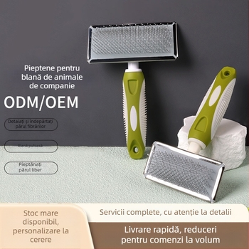 Pieptene de îngrijire pentru câini cu dinți tip pin, plastic, Jbn, 100 buc