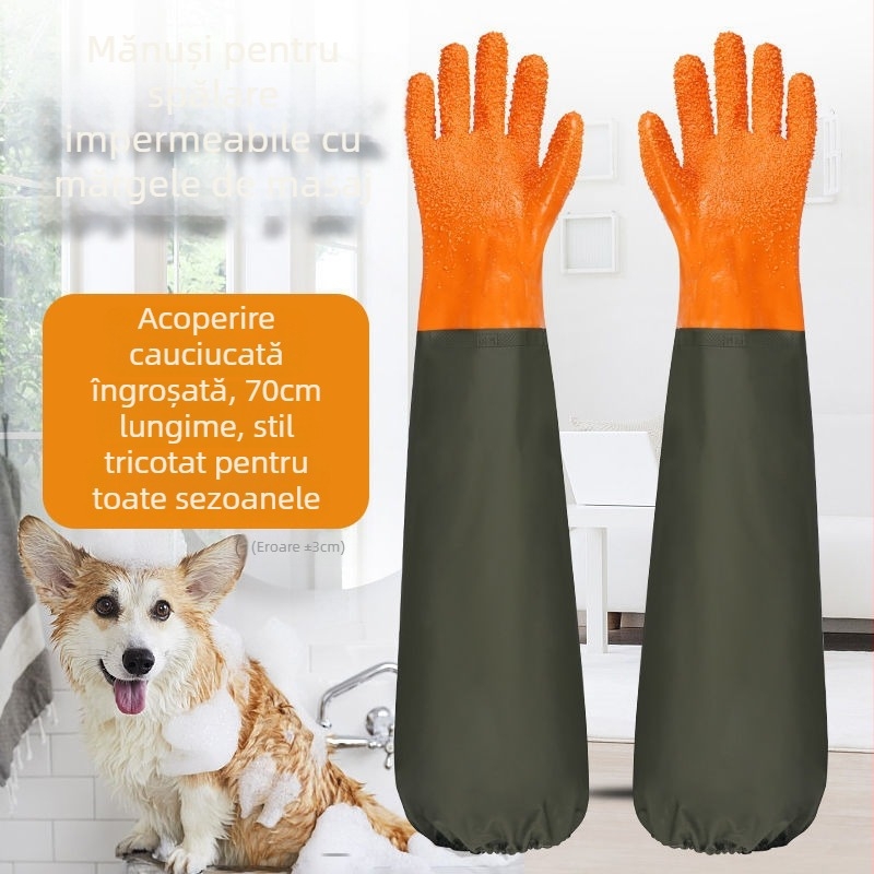 Mănușă de masaj pentru pisici – baie și periere, protecție anti-zgârieturi; Categorie: Alte produse de curățare și înfrumusețare; Fără import; Cantitatea din cutie: vezi detalii; Nu este cadou