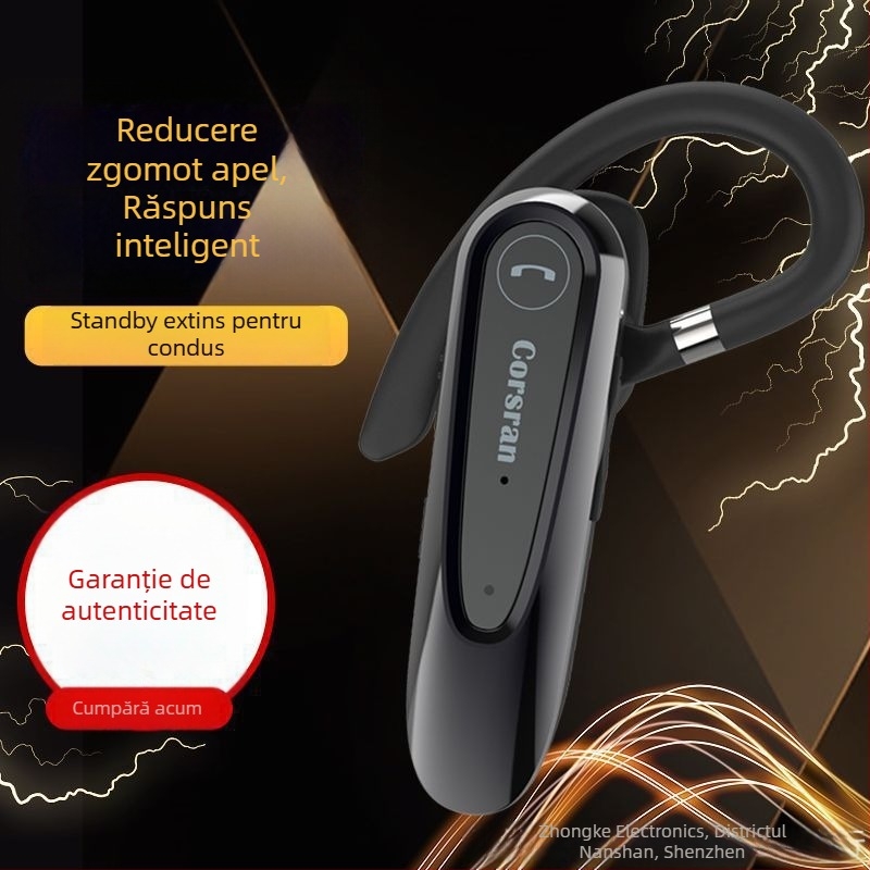 Căști Bluetooth fără fir Kexinlang B45, Bluetooth 5.0, rază de 10 m, autonomie baterie 4–8 h, rezistente la apă, reducere zgomot