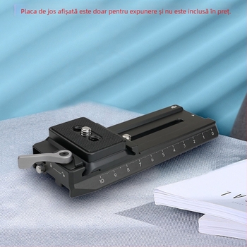 Plăcuță de eliberare rapidă pentru stabilizatoarele DJI RSC2/RS2/RS3 – aliaj de aluminiu, capacitate 2–5 kg, greutate 24 g