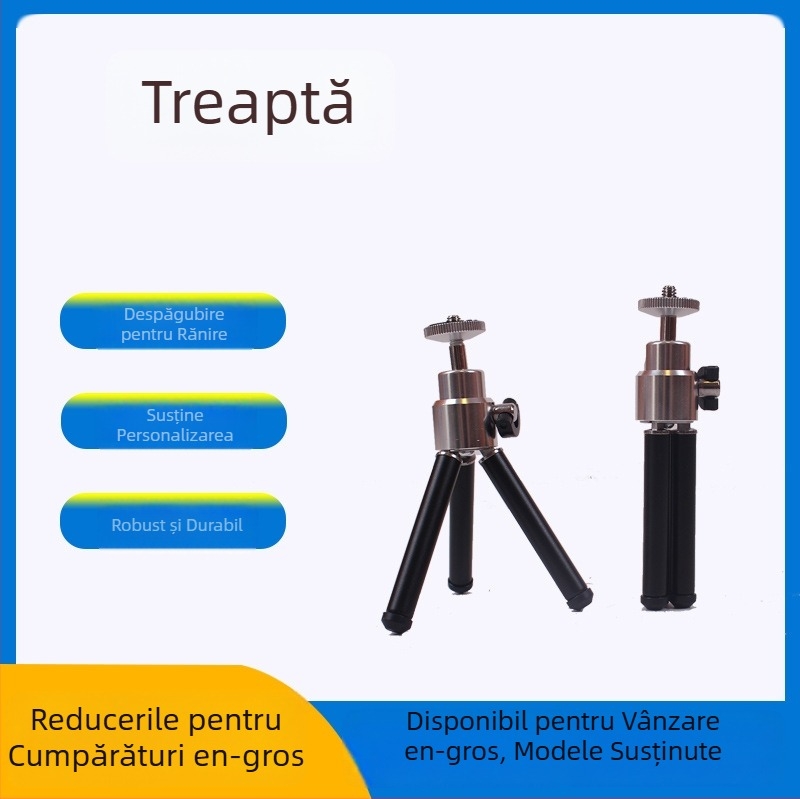 Trepied de birou Hongyi – construcție metalică, DV compatibil, personalizare disponibilă
