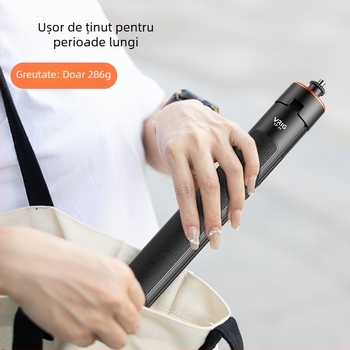 VRIG TP-21 selfie stick pentru camere sportive – compatibil GoPro/Action/Insta360, universal, din plastic