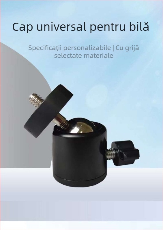 Stativ de trepied din fier pentru streaming live, încărcare 2,5 kg, 3 secțiuni, diametre 0,16/0,19/0,22 mm