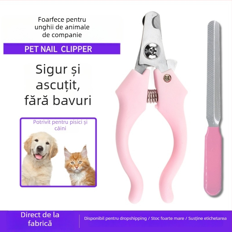 Clește de unghii pentru animale de companie – pentru câini și pisici (Neimportat; Fără mărci private licențiate)