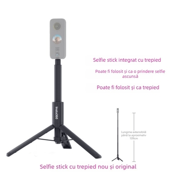 Insta360 Trepied Extensibil pentru Selfie, Compatibil universal