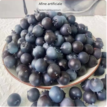 Model de afine simulate – Reproducere de fructe și legume false pentru fotografie, Jucării mici cu fructe, Material: bule, Finisaj: blister, Neimportat