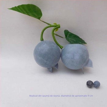 Model de afine simulate – Reproducere de fructe și legume false pentru fotografie, Jucării mici cu fructe, Material: bule, Finisaj: blister, Neimportat