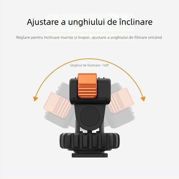 AC-36 Bază gimbal cu eliberare magnetică rapidă pentru DJI Action 3/4/5 Pro; material: plastic + aliaj de aluminiu; compatibil cu Action 5/4/3; include bază de gimbal cu eliberare rapidă din plastic și cutie; imprimare logo suportată.