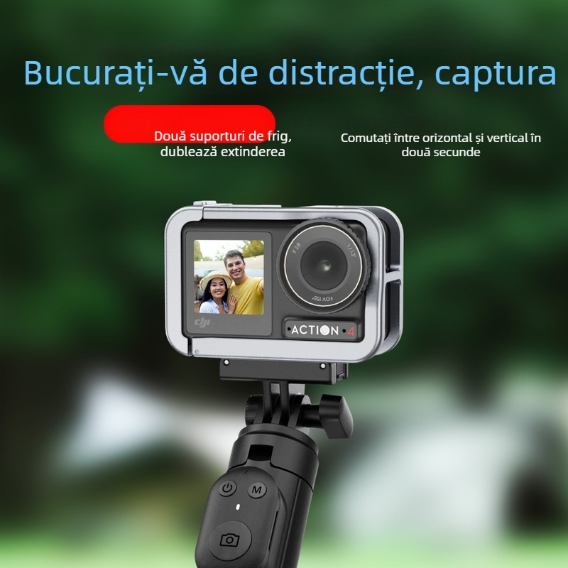 Coscat Action6 Cușcă din aluminiu ultra-ușoară pentru Cameră