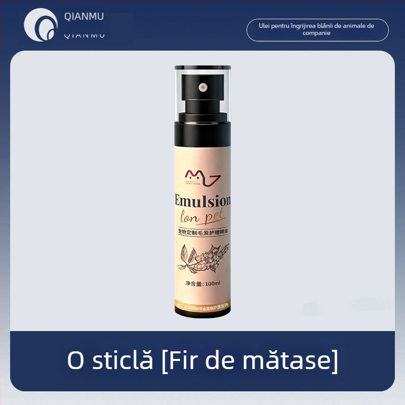 Chenmu Îngrijire blănii pisicii – ulei esențial pentru descurcarea nodurilor, anti-static, emolient pentru blana lungă