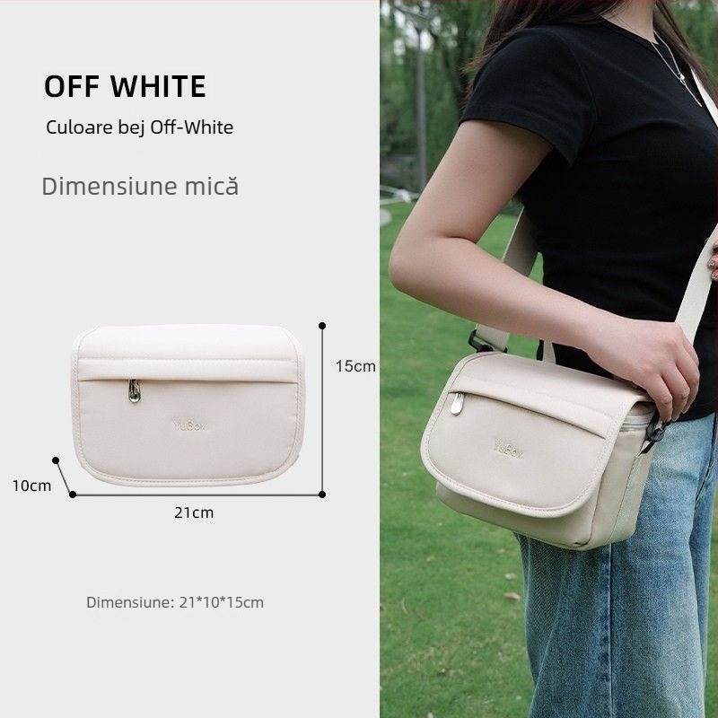 Geantă pentru cameră cu curea crossbody, material PU, stil geantă de mână, compatibilă cu Canon R50, Sony ZV-E10 și Fujifilm mirrorless, lansare primăvara 2025, pentru depozitare acasă.