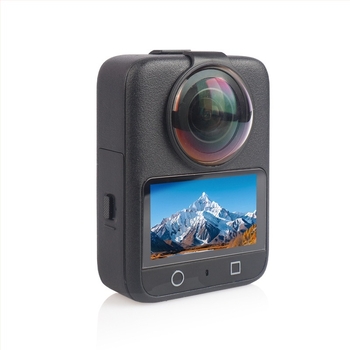 DJI Osmo 360 Protecție din sticlă pentru camera panoramică de acțiune - PC+sticlă premium, anti-zgârieturi, anti-cădere, Include 2 oglinzi și tampoane cu alcool