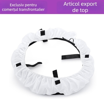 Lumină circulară de umplere cu difuzor și softbox, nereglabilă, fără sursă de alimentare externă, compatibilă cu 18-14-12-10-8 inci