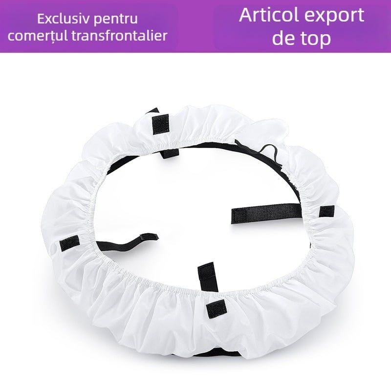 Lumină circulară de umplere cu difuzor și softbox, nereglabilă, fără sursă de alimentare externă, compatibilă cu 18-14-12-10-8 inci