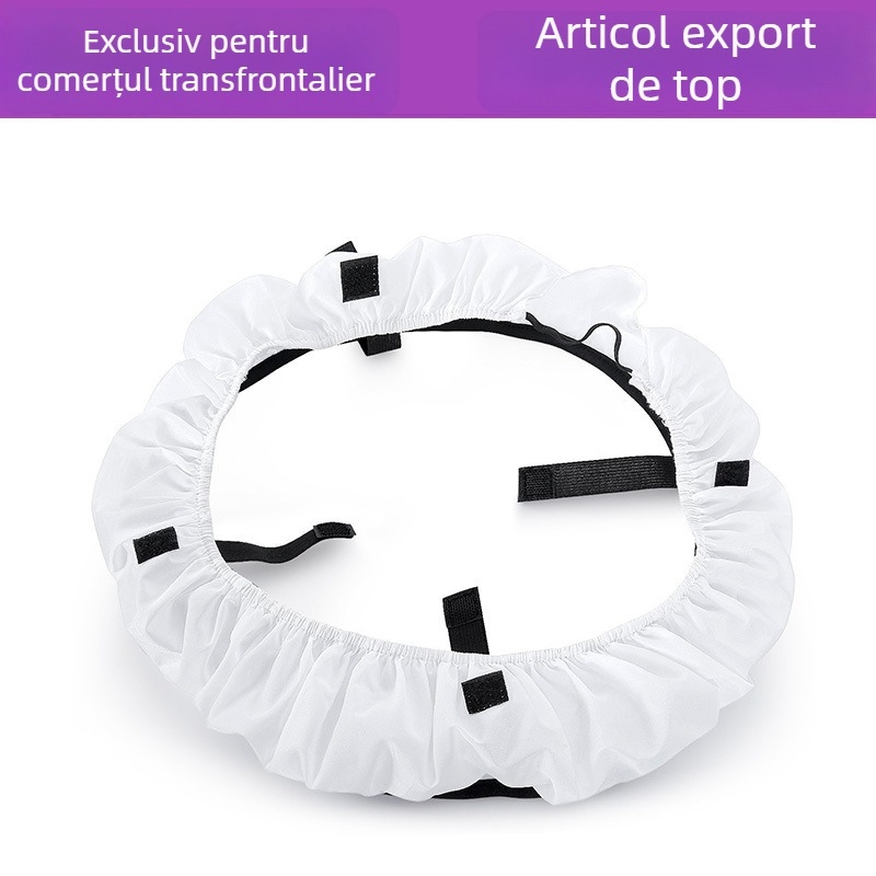 Lumină circulară de umplere cu difuzor și softbox, nereglabilă, fără sursă de alimentare externă, compatibilă cu 18-14-12-10-8 inci
