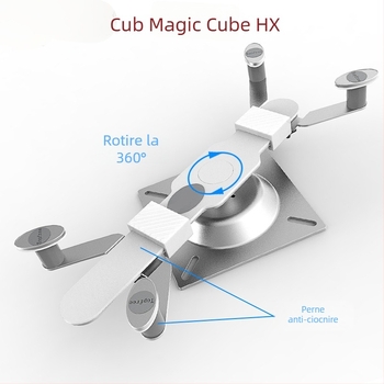 Suport pentru tablet PM01/PID(B) – Universal, multifuncțional, montaj pe perete pentru pat și bucătărie cu adaptor VESA, greutate 0,5 kg
