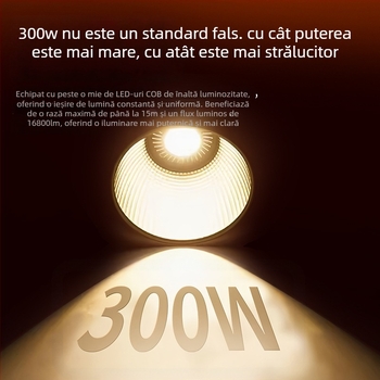 Lumină LED COB pentru streaming live și fotografie, iluminare de înfrumusețare cu cap sferic, utilizare în interior