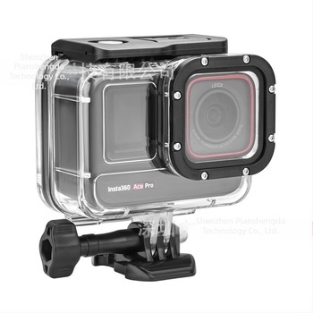 PAISD Carcasă subacvatică pentru Insta360 Ace Pro — Carcasă protectoare impermeabilă pentru filmări sub apă