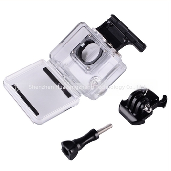 Carcasă impermeabilă pentru GoPro Hero 3+/4 — cristal clar, material PC
