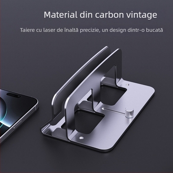 Suport pentru notebook din oțel carbon SE-SC99-1, compatibil universal, 450 g, SENZANS/Saize