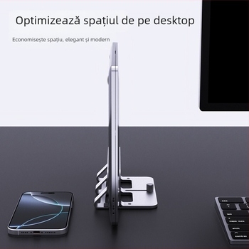 Suport pentru notebook din oțel carbon SE-SC99-1, compatibil universal, 450 g, SENZANS/Saize