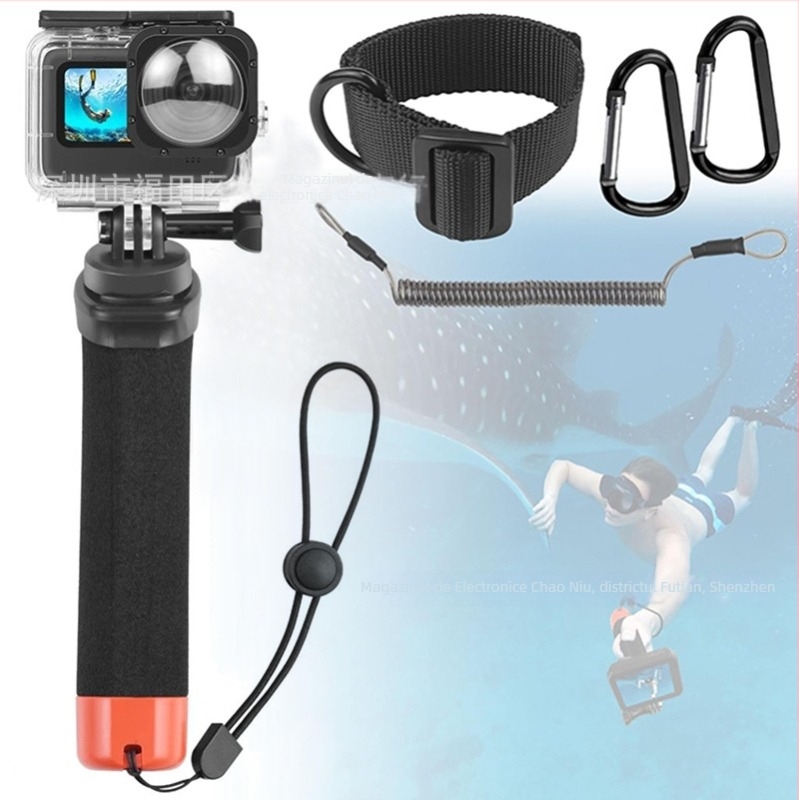 Bară plutitoare pentru camere de acțiune — mâner din spumă ABS